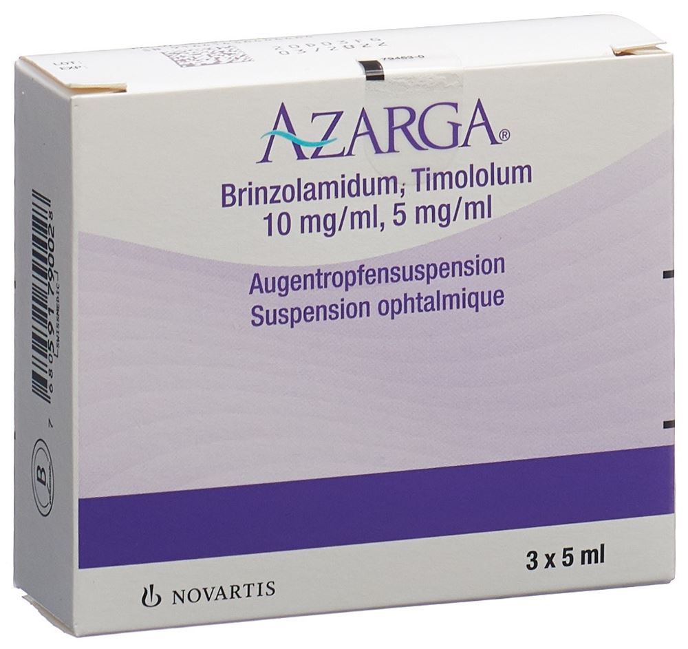 Azarga, Augentropfensuspension