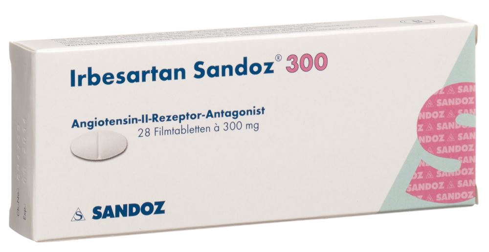 IRBESARTAN Sandoz cpr pell 300 mg 28 pce