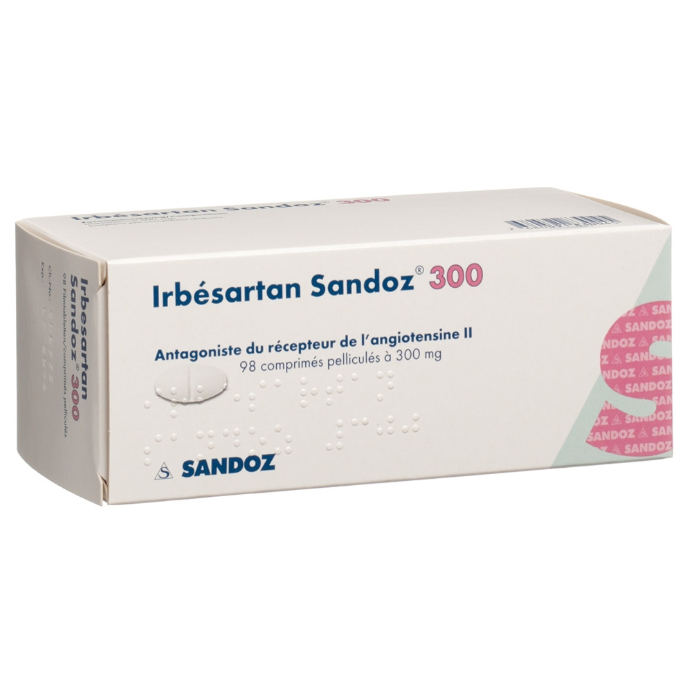 IRBESARTAN Sandoz cpr pell 300 mg 98 pce