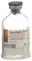 GEMCITABIN Teva subst sèche 1 g flac