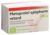 Metoprolol-Acino 25, Retardtabletten