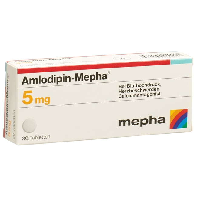 Amlodipin Viatris 5 mg, Tabletten