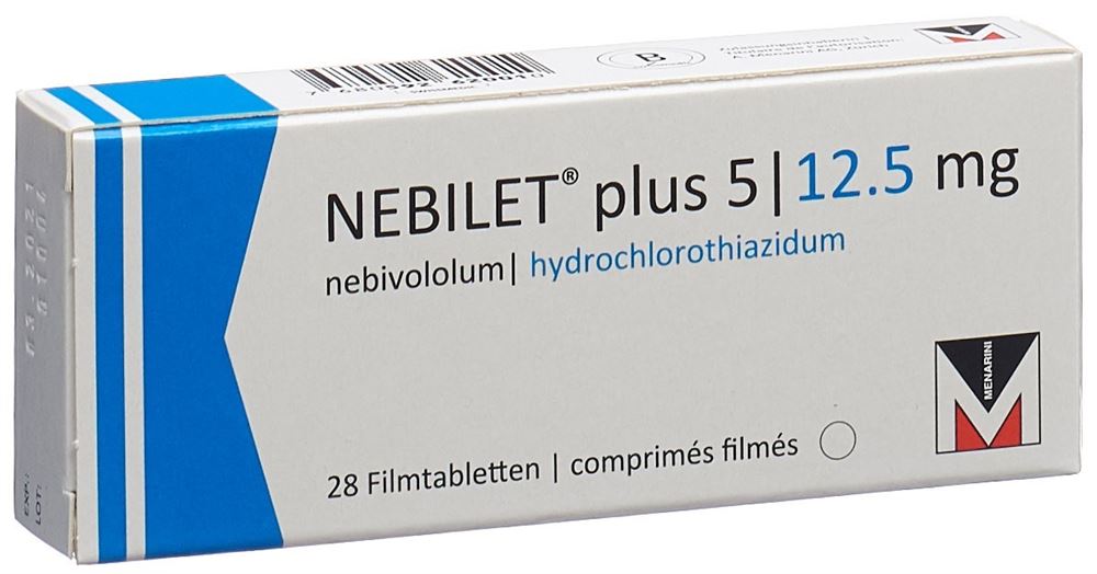 Nebilet plus 5/12,5 mg, Filmtabletten
