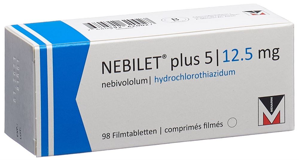 Nebilet plus 5/12,5 mg, Filmtabletten