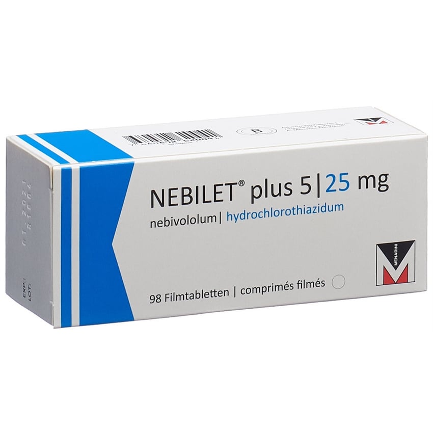 Nebilet plus 5/25 mg, Filmtabletten