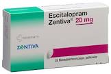 Citalopram Zentiva 20 mg, Filmtabletten