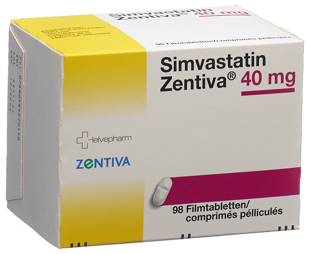 Citalopram Zentiva 40 mg, Filmtabletten
