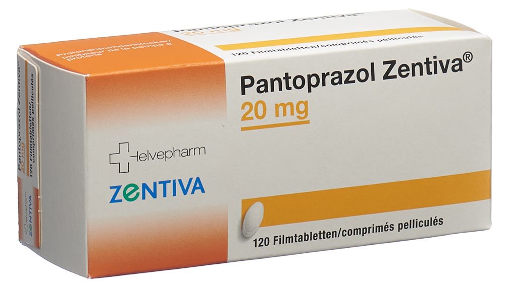 Pantoprazol Zentiva 40 mg, Filmtabletten