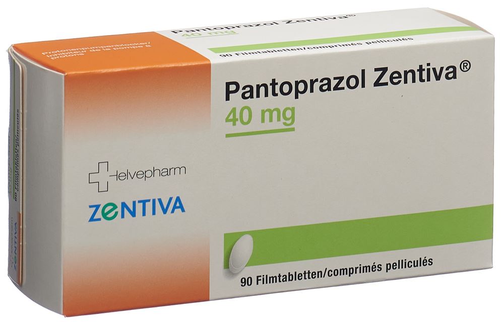 PANTOPRAZOL Zentiva cpr pell 40 mg 90 pce
