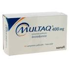 Multaq, comprimés pelliculés de 400 mg de dronédarone