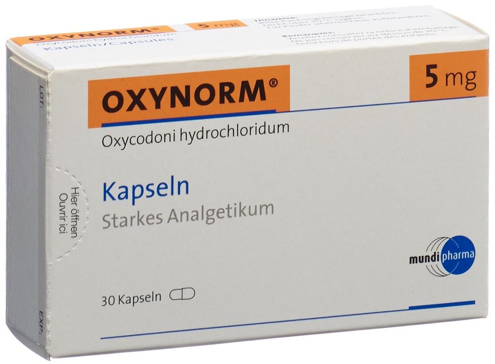 Oxynorm 5 mg, Kapseln