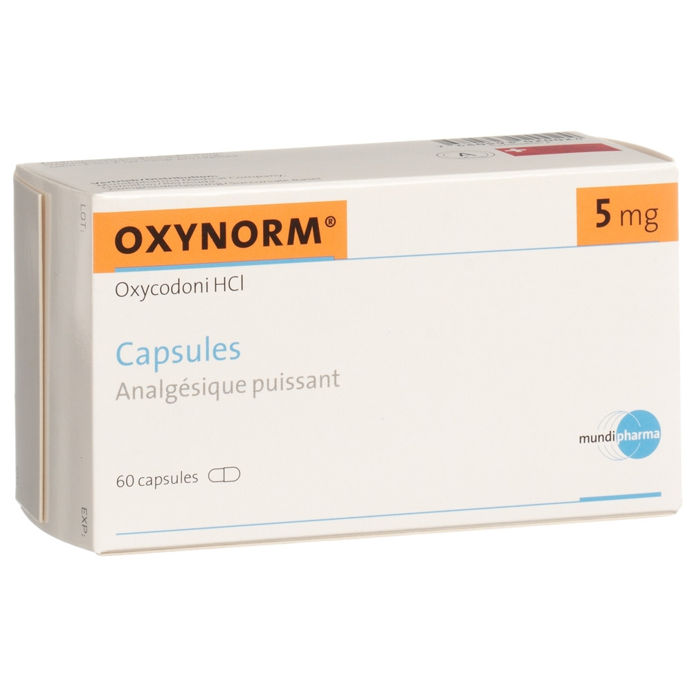 OXYNORM caps 5 mg 60 pce