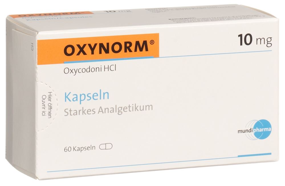 OXYNORM caps 10 mg 60 pce
