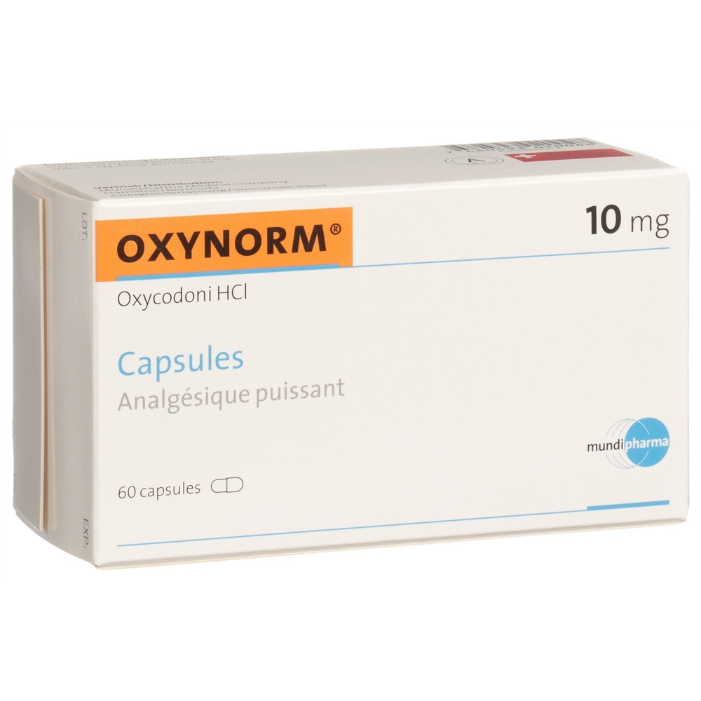 OXYNORM caps 10 mg 60 pce