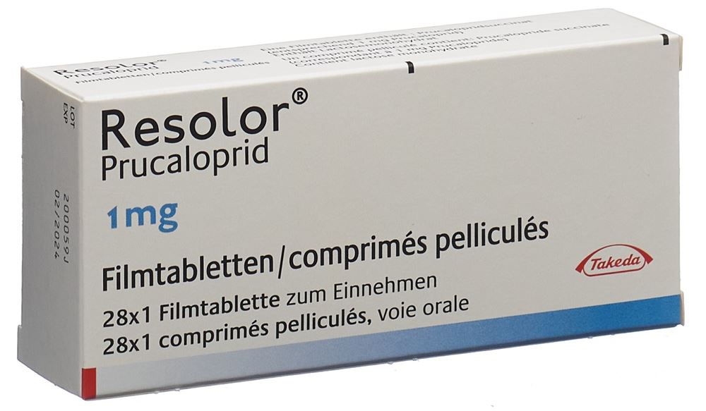 Resolor 1 mg, Filmtabletten