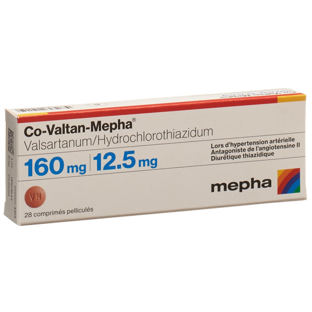Co-Valtan-Mepha 160/12.5 mg, Filmtabletten