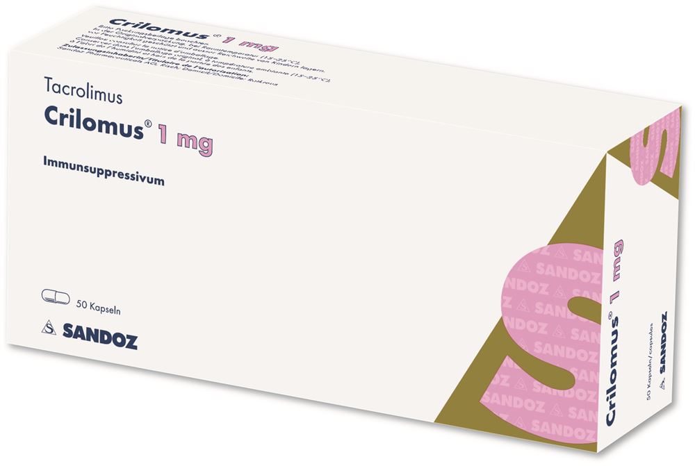 Crilomus 1 mg, Kapseln