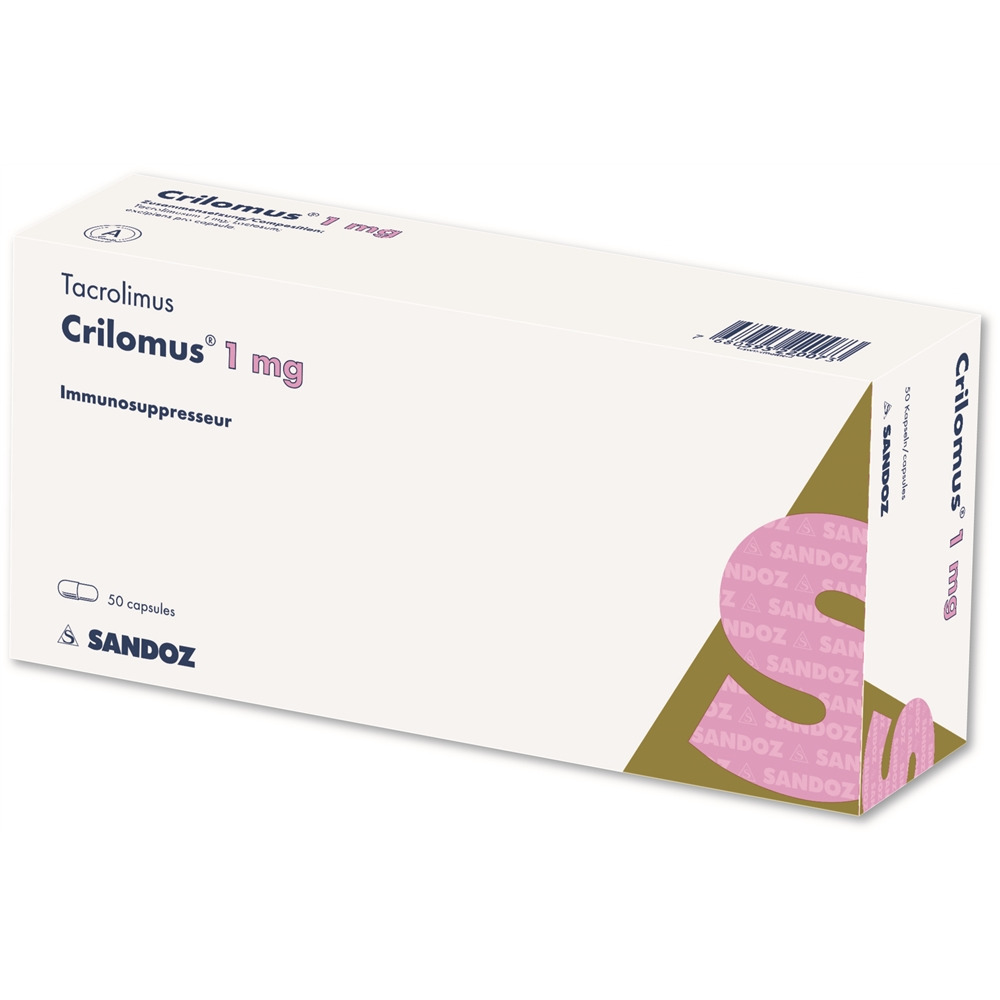Crilomus 1 mg, Kapseln