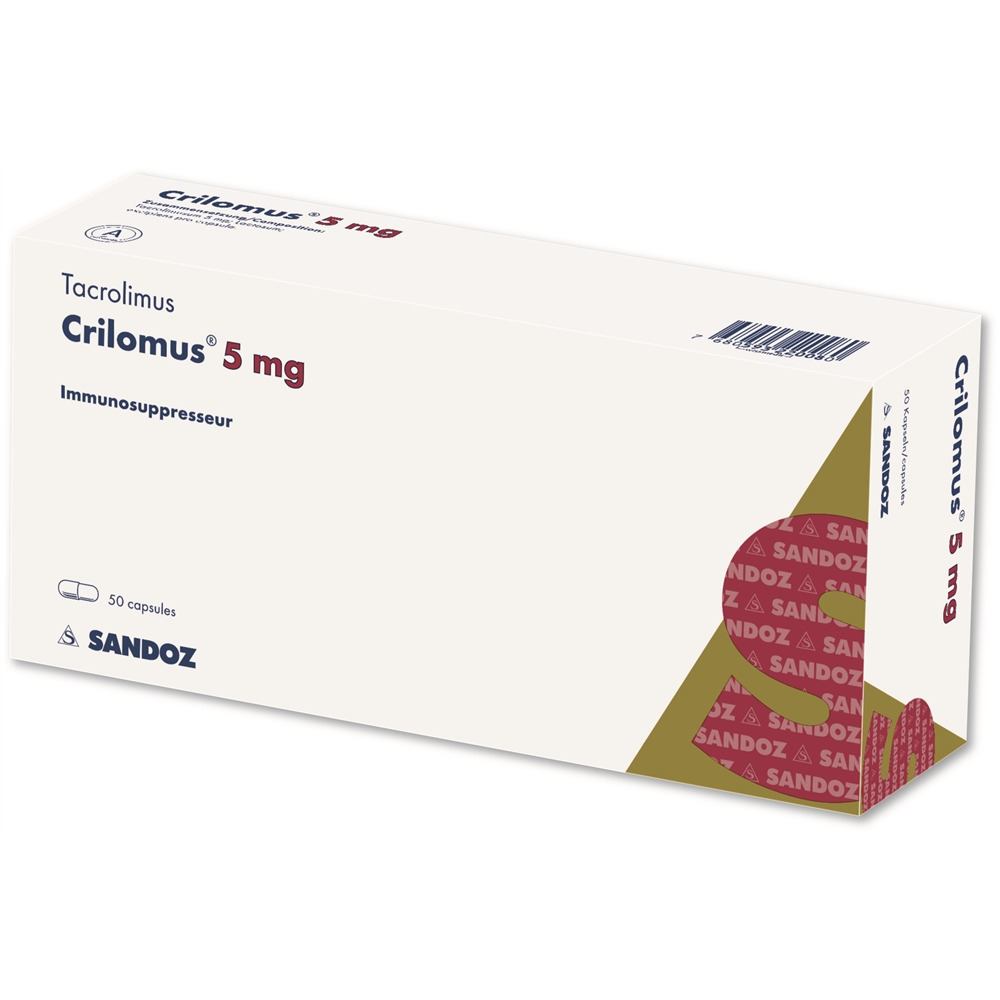 CRILOMUS caps 5 mg 50 pce