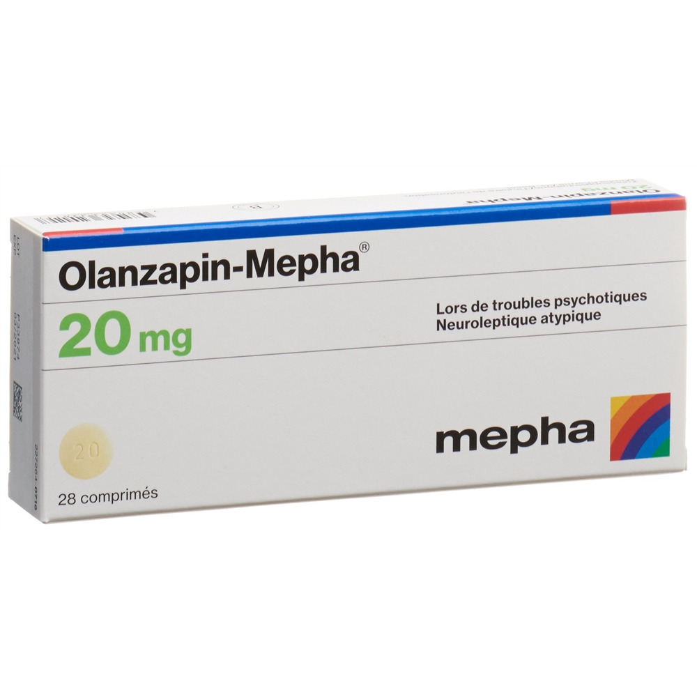 Olanzapin-Mepha 20, Tabletten