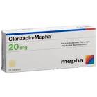 Olanzapin-Mepha 20, Tabletten