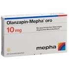OLANZAPIN Mepha oro cpr orodisp 15 mg 28 pce