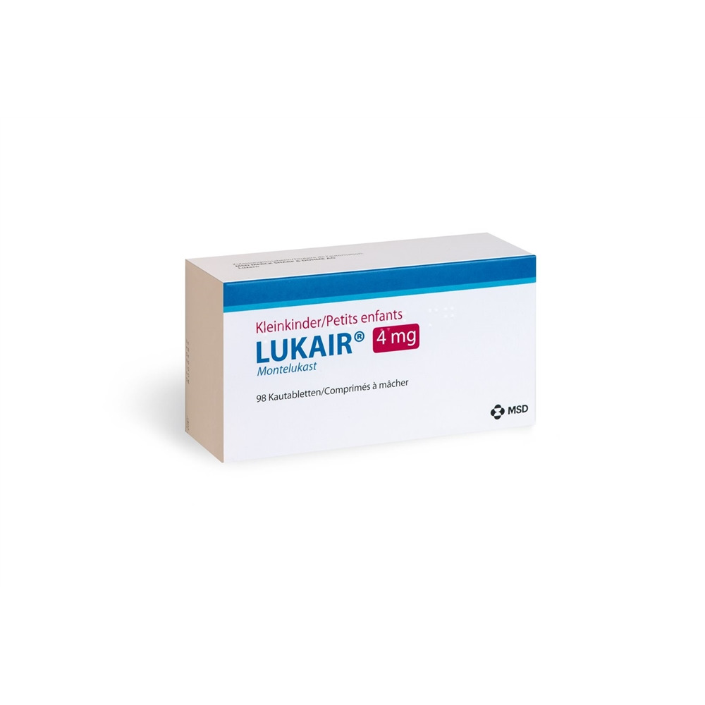 Lukair 4 mg, Kautabletten