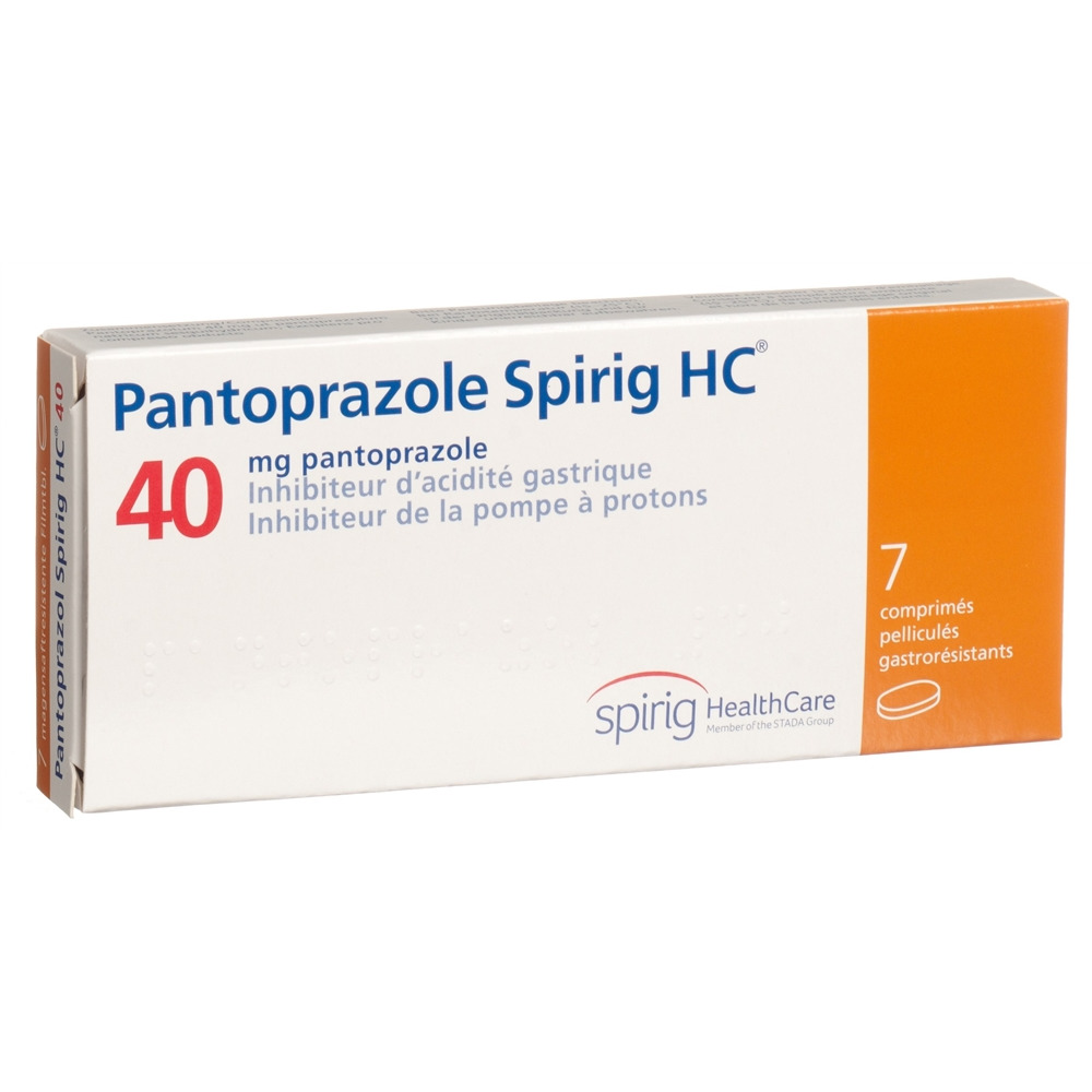 Pantoprazol Spirig HC 40 mg, magensaftresistente Tabletten