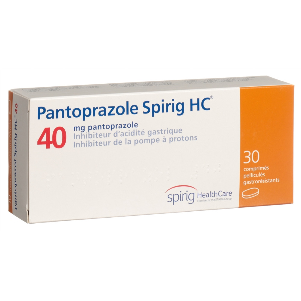 Pantoprazol Spirig HC 40 mg, magensaftresistente Tabletten