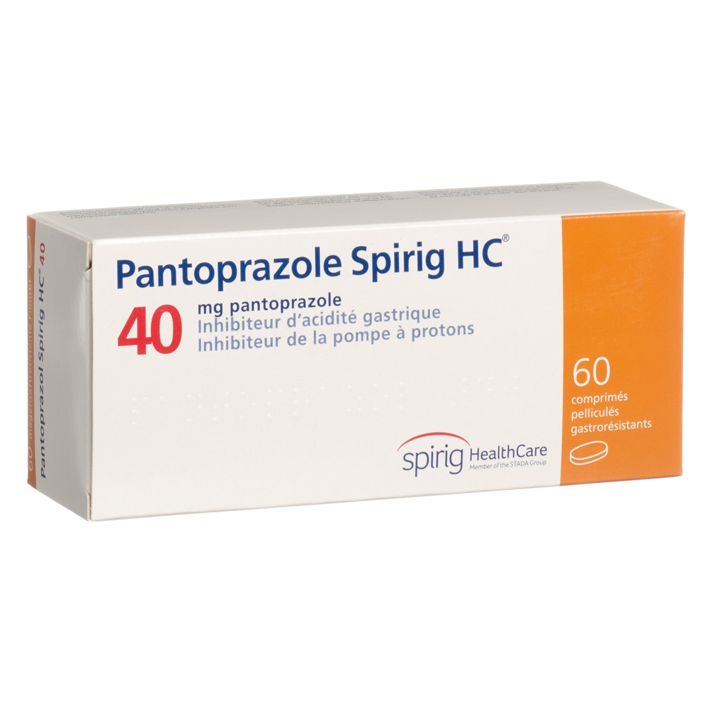 Pantoprazol Spirig HC 40 mg, magensaftresistente Tabletten