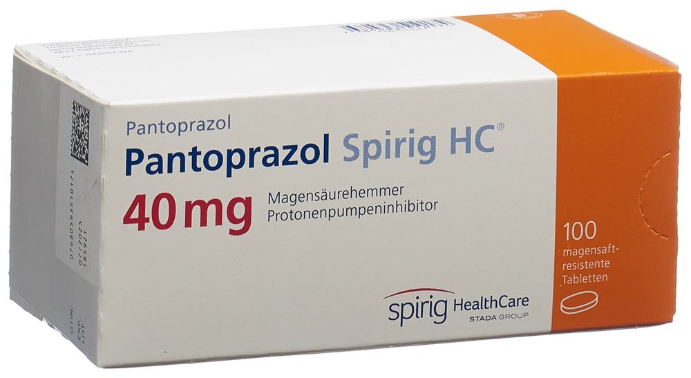 PANTOPRAZOLE Spirig HC cpr 40 mg 100 pce
