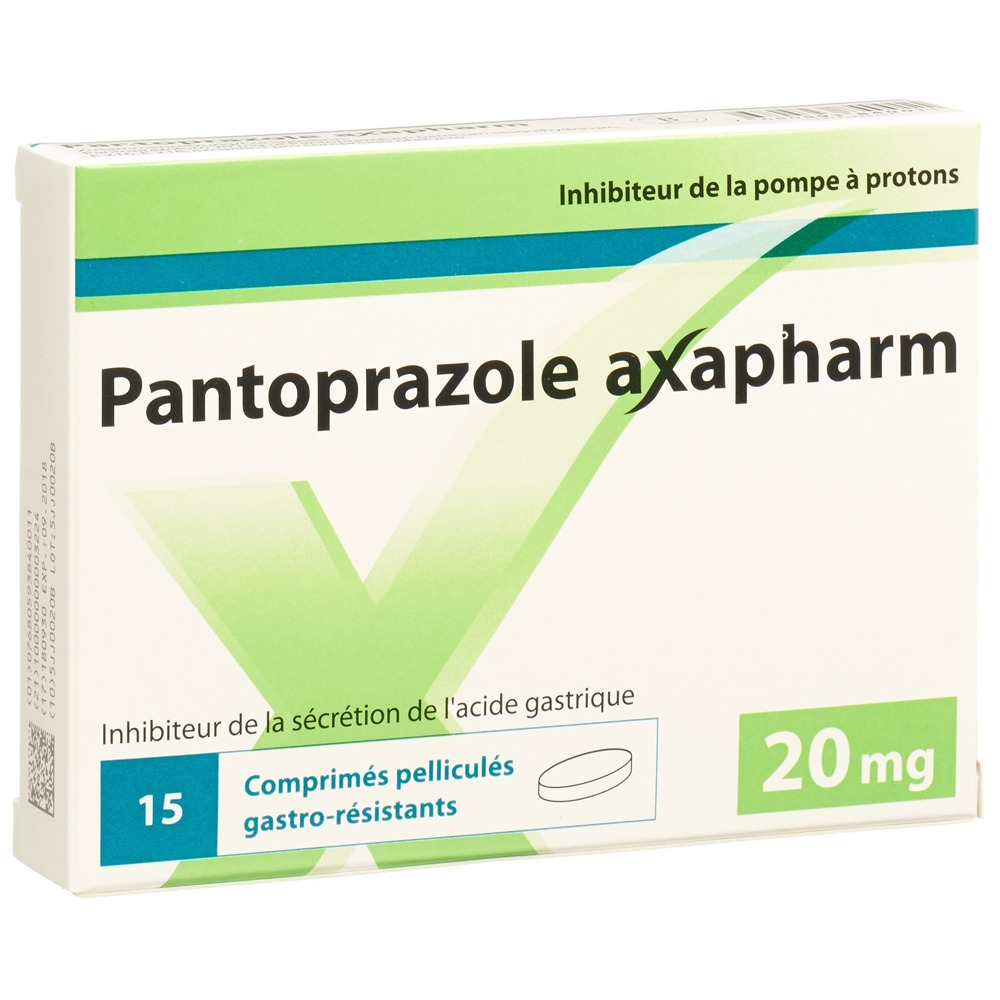 Pantoprazol axapharm 20 mg, magensaftresistente Tabletten