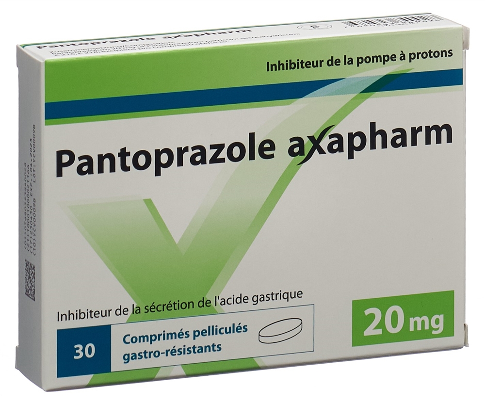 Pantoprazol axapharm 20 mg, magensaftresistente Tabletten