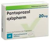 PANTOPRAZOLE axapharm cpr 20 mg 60 pce