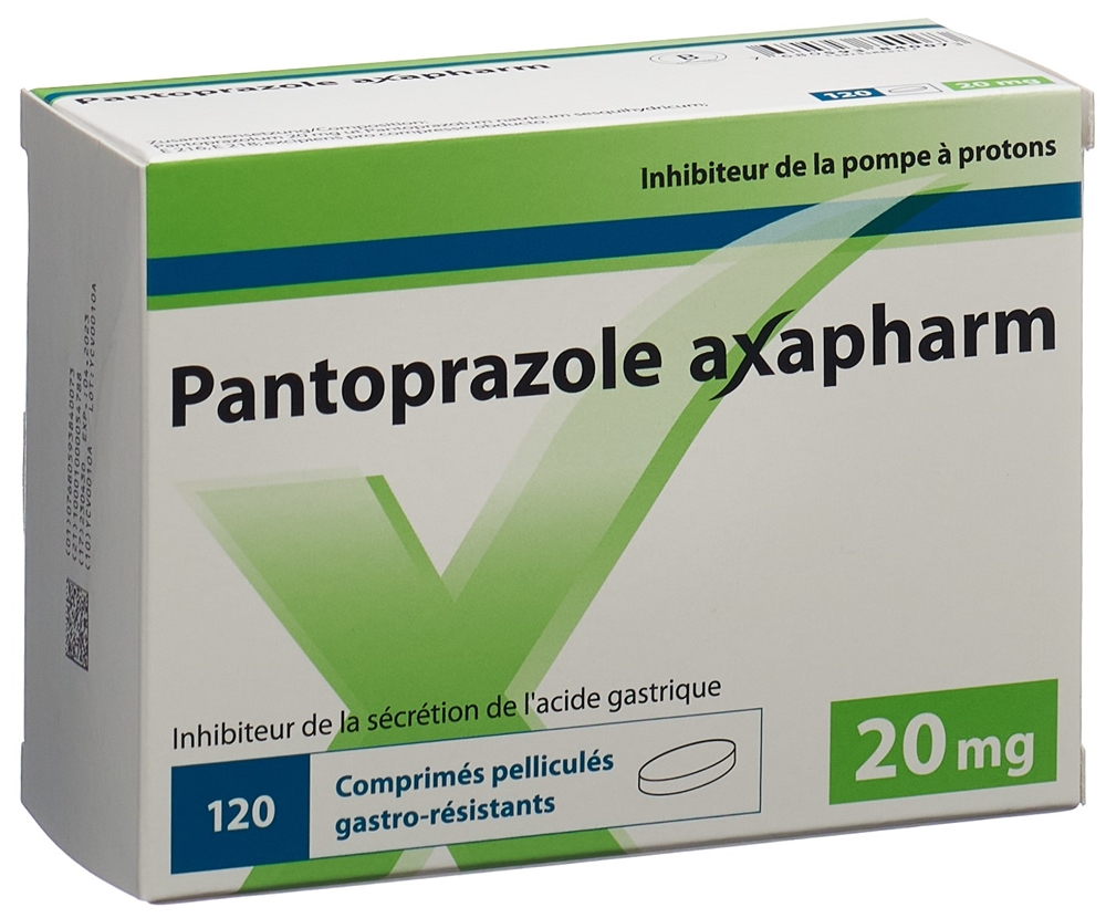Pantoprazol axapharm 20 mg, magensaftresistente Tabletten