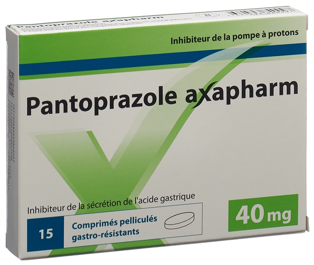 Pantoprazol axapharm 40 mg, magensaftresistente Tabletten