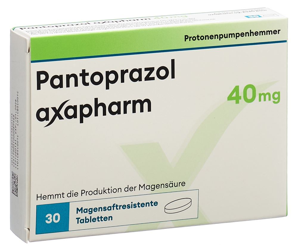 PANTOPRAZOLE axapharm cpr 40 mg 30 pce