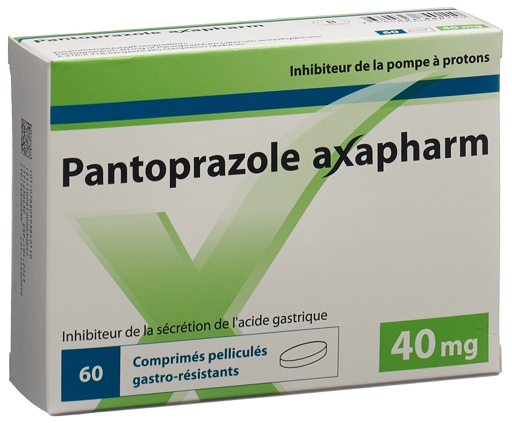 PANTOPRAZOLE axapharm cpr 40 mg 60 pce