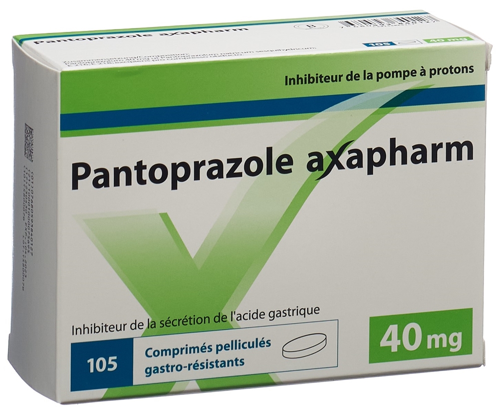Pantoprazol axapharm 40 mg, magensaftresistente Tabletten