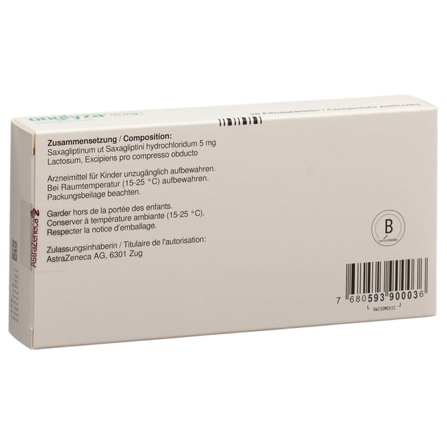 Onglyza 5 mg, Filmtabletten
