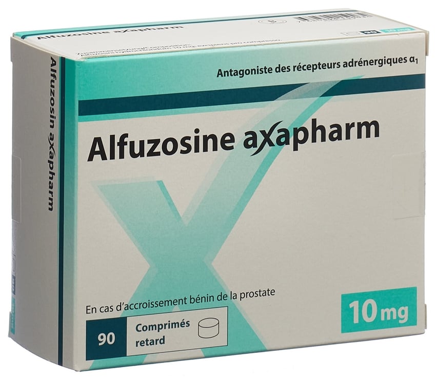 ALFUZOSINE Axapharm cpr ret 10 mg 30 pce