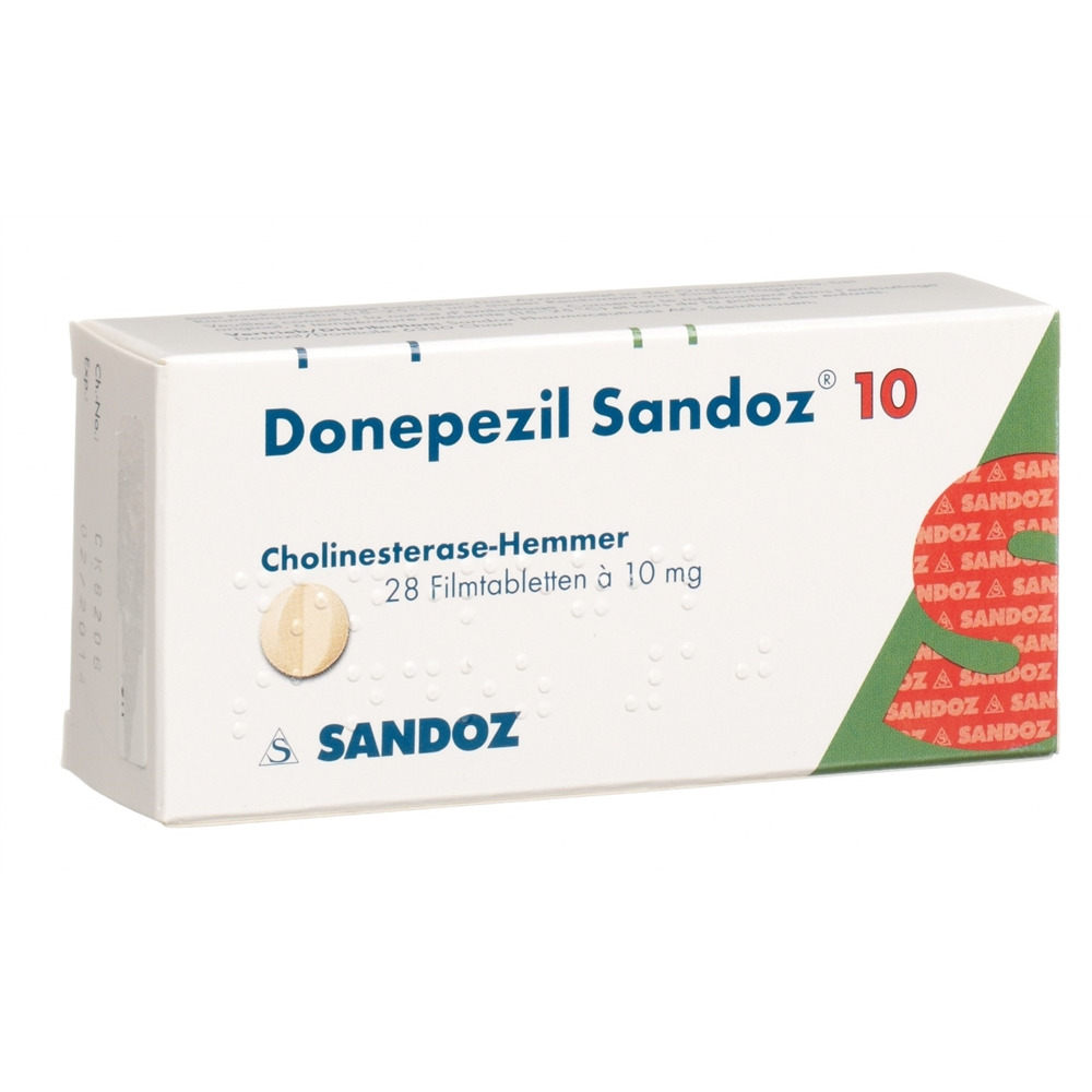 DONEPEZIL Sandoz cpr pell 10 mg 28 pce
