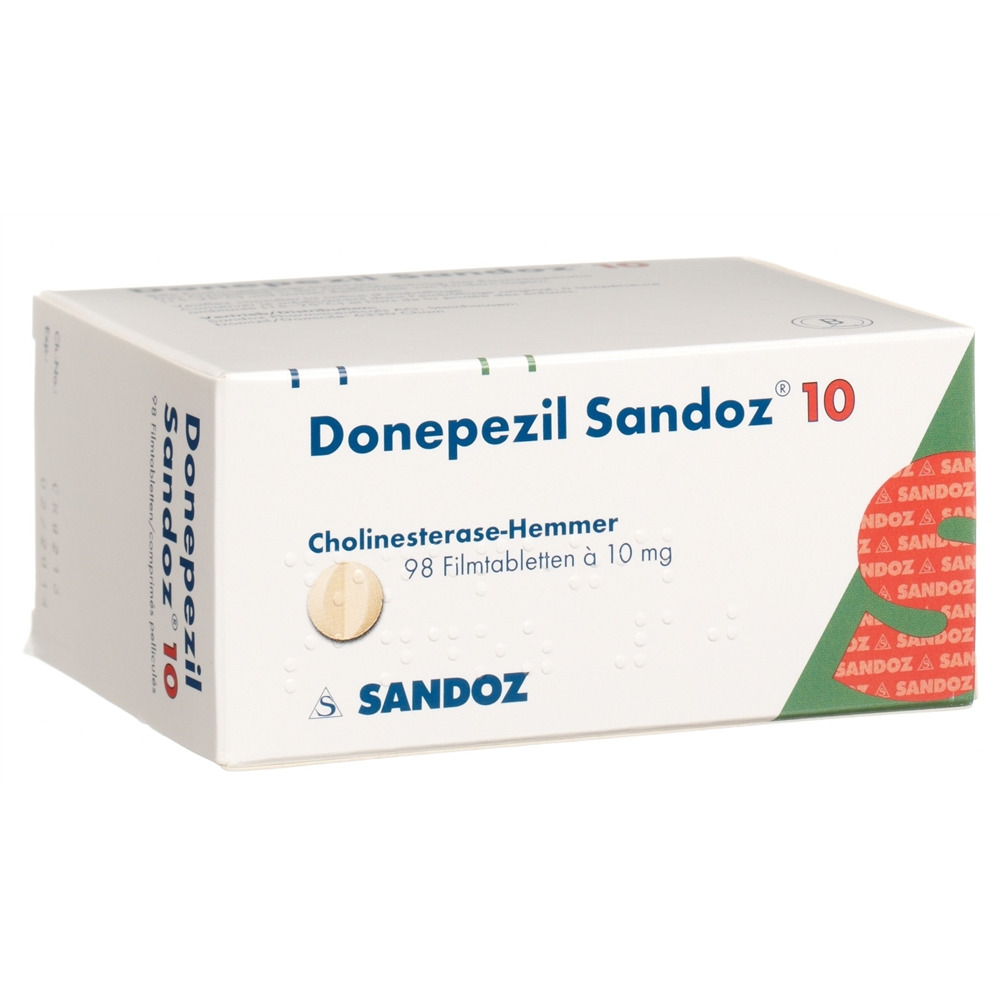 DONEPEZIL Sandoz cpr pell 10 mg 98 pce