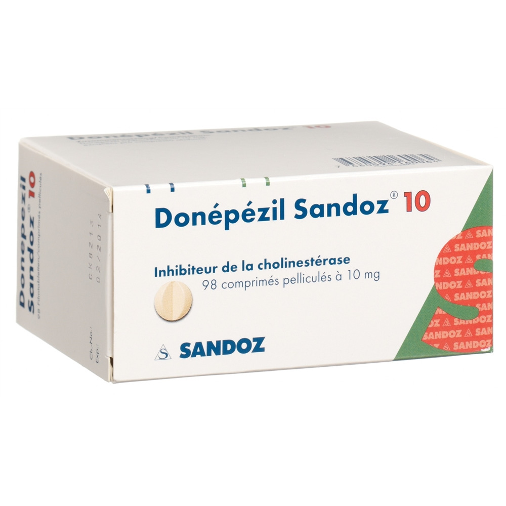DONEPEZIL Sandoz cpr pell 10 mg 98 pce