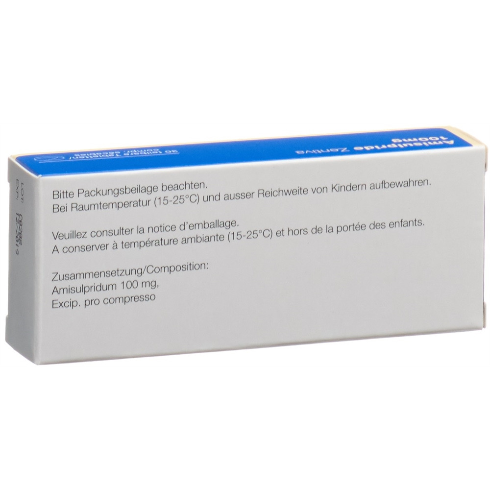 AMISULPRIDE Zentiva cpr 100 mg 30 pce