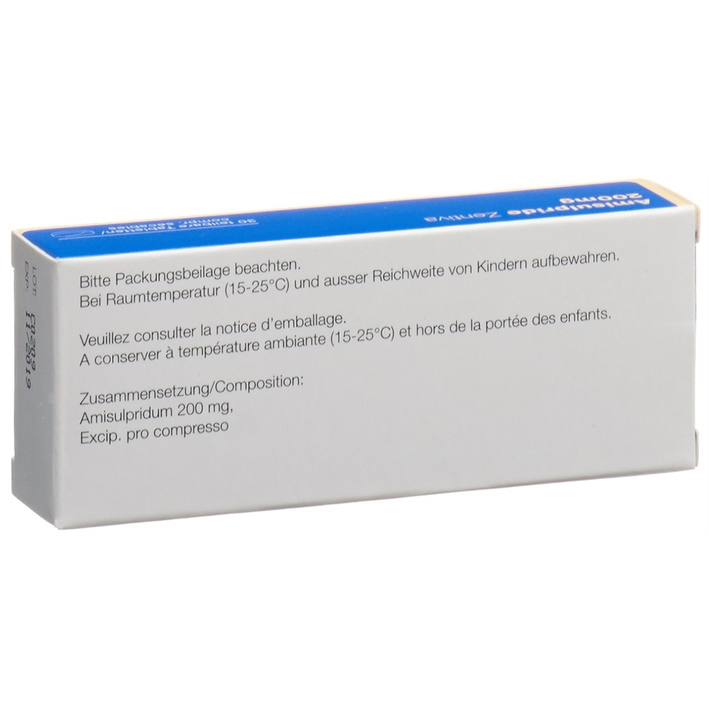 AMISULPRIDE Zentiva cpr 200 mg 30 pce
