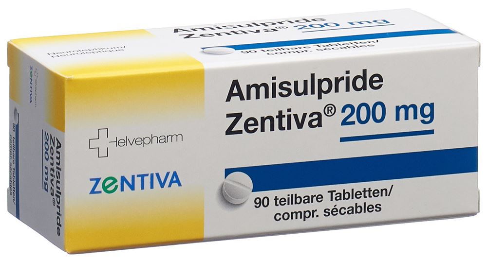 Amisulpride Zentiva 200 mg, teilbare Tabletten