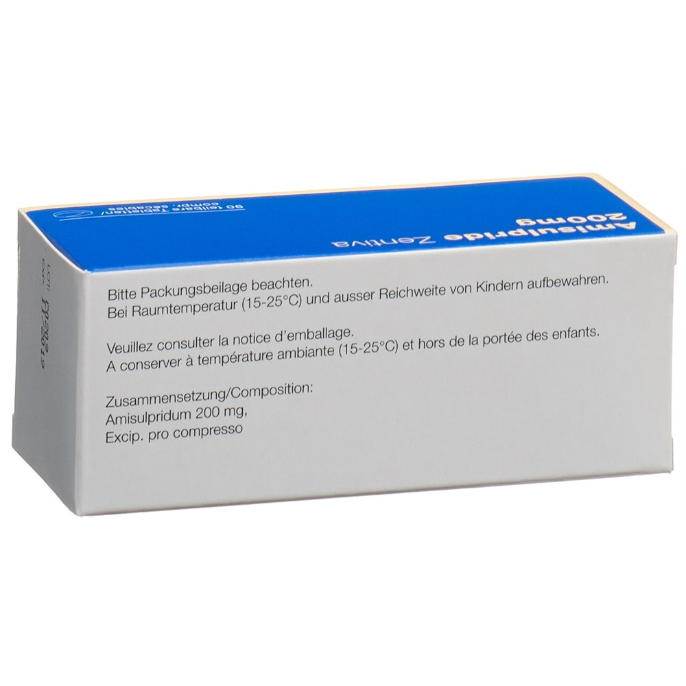 Amisulpride Zentiva 200 mg, teilbare Tabletten