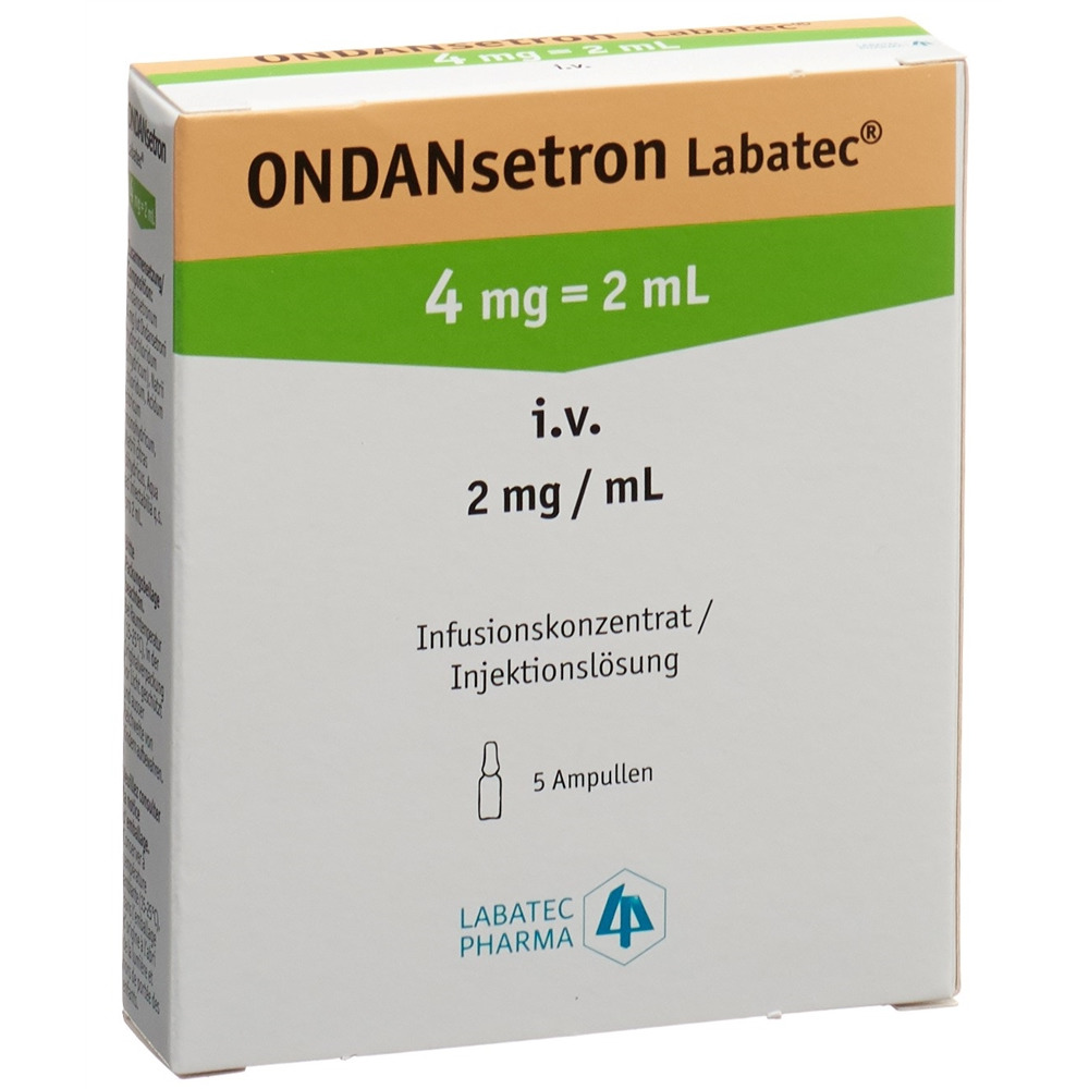 ONDANSETRON Labatec conc perf 4 mg/2ml 5 amp 2 ml