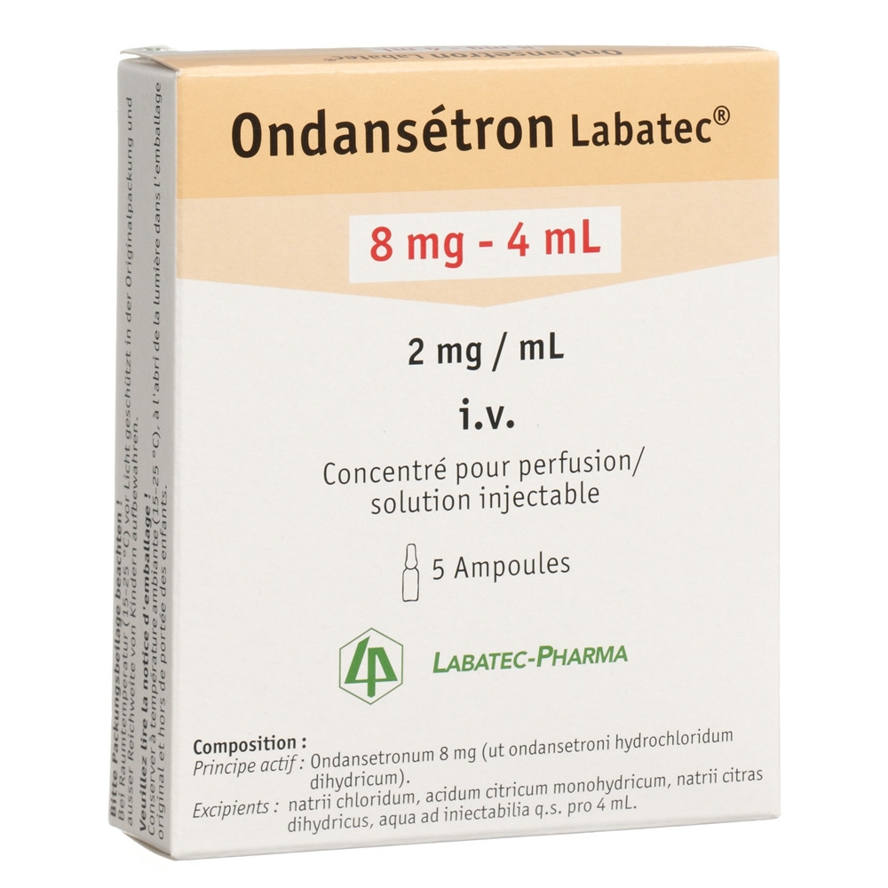 Ondansetron Labatec, 8mg/4ml, concentré pour perfusion